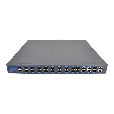 mini FTTH GPON OLT red 380m m FTTX de la fibra de 1490nm de pequeña capacidad