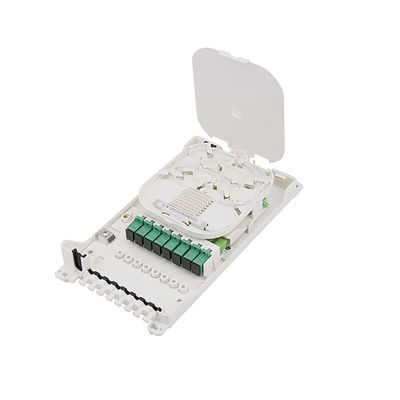 Caja terminal IP66 2 de la fibra óptica portuaria de Ftth 8 del ABS de Fttx en 8 fuera de dos capas