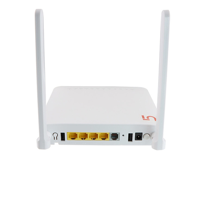 Enrutador ONU ONT de doble banda HGU GPON 2x5 Dbi WIFI 4GE + 1 POTS + 2 WIFI 2,4g 5,8g