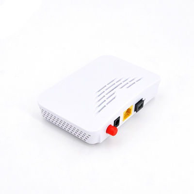 1 red óptica APC 0.5A del Ontario Onu del router inalámbrico blanco de Pon