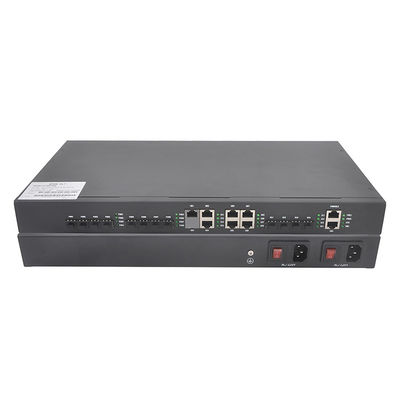 equipo portuario de la fibra óptica de 60W EPON 10g GPON OLT 8 PON