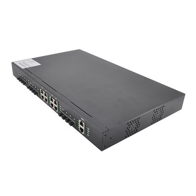 equipo portuario de la fibra óptica de 60W EPON 10g GPON OLT 8 PON
