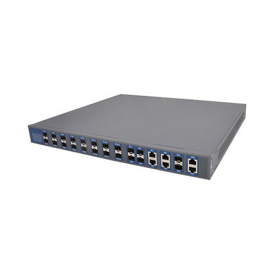 mini FTTH GPON OLT red 380m m FTTX de la fibra de 1490nm de pequeña capacidad