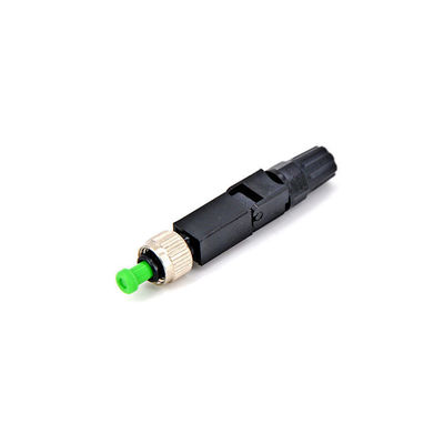 El cable rápido del conector de la fibra óptica de FC 6001 pre pulió la asamblea de campo de la virola