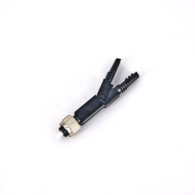 El cable rápido del conector de la fibra óptica de FC 6001 pre pulió la asamblea de campo de la virola