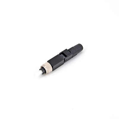 El cable rápido del conector de la fibra óptica de FC 6001 pre pulió la asamblea de campo de la virola