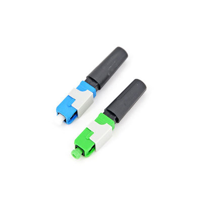 Azul rápido óptico 0.25db del Sc APC del conector de la asamblea de campo del SC 5001