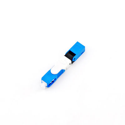 SC mecánico rápido de RoHS 50m m del conector de la fibra óptica de ESC250D