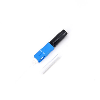 SGS rápido LAN Single Mode del adaptador del Sc del conector de la fibra óptica de FTTB UPC