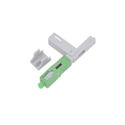 El conector de cable de fribra óptica del soporte de la cubierta mecanografía la asamblea de campo FTTB