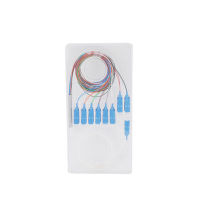 Divisor óptico pasivo Gpon 1310nm del divisor FTTX de la fibra de la manera del UPC 8