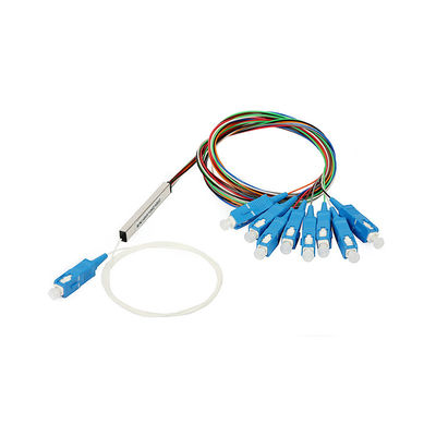 Divisor óptico pasivo Gpon 1310nm del divisor FTTX de la fibra de la manera del UPC 8