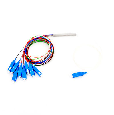 Divisor óptico pasivo Gpon 1310nm del divisor FTTX de la fibra de la manera del UPC 8