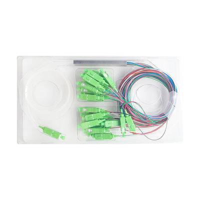 SC Mini Plc Splitter del divisor del conector de Anatel 1x32 Lc APC de la fibra óptica