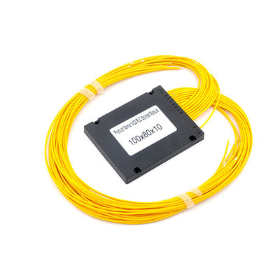 Solo plástico negro del módulo del casete del divisor 3.0m m del PLC de la fibra óptica del modo A132