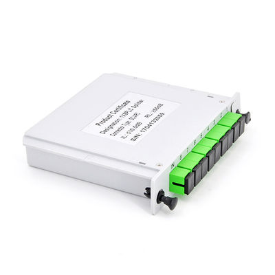 Divisor modular 1x8 del PLC de la fibra óptica que inserta PDL bajo Divisor De Fibra