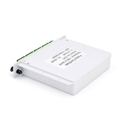 Divisor modular 1x8 del PLC de la fibra óptica que inserta PDL bajo Divisor De Fibra