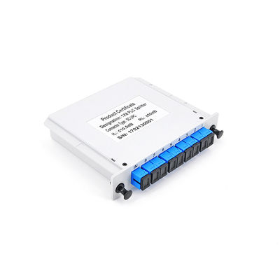 Conector óptico PDL bajo del UPC del divisor de Gpon 1x8 de la tarjeta del casete