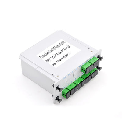 PLC C112SA del cordón 1x12 del divisor del cable óptico del equipo 1650nm de FTTH