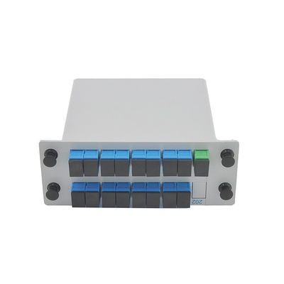 Pérdida de inserción baja de APC del divisor del PLC de la fibra óptica del divisor 1x16 del casete