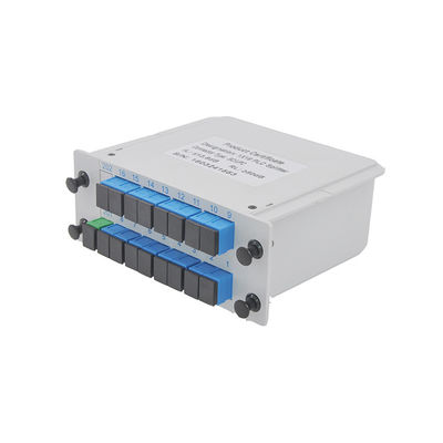 Pérdida de inserción baja de APC del divisor del PLC de la fibra óptica del divisor 1x16 del casete