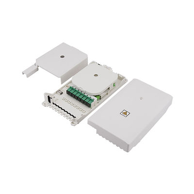 Caja terminal IP66 2 de la fibra óptica portuaria de Ftth 8 del ABS de Fttx en 8 fuera de dos capas
