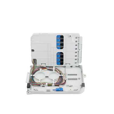 negro del soporte 20Nm de la pared de la caja terminal del acceso de la fibra IP65 de 10m m