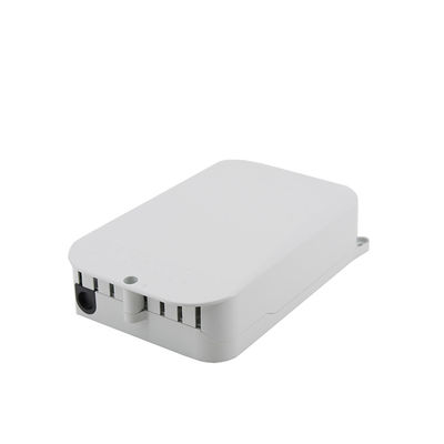 negro del soporte 20Nm de la pared de la caja terminal del acceso de la fibra IP65 de 10m m