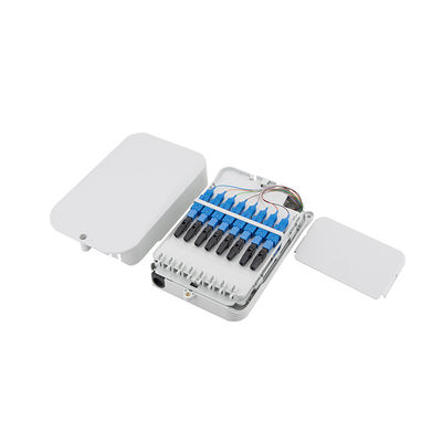 negro del soporte 20Nm de la pared de la caja terminal del acceso de la fibra IP65 de 10m m
