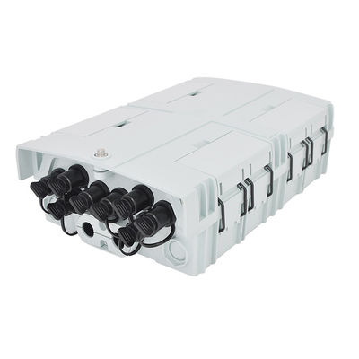 blanco al aire libre del acceso IP65 de la caja de la terminación de Ftth de la fibra de 12m m
