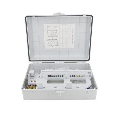 Caja de distribución de la fibra óptica de SMA Ftth 130m m al aire libre 4 en 48 hacia fuera