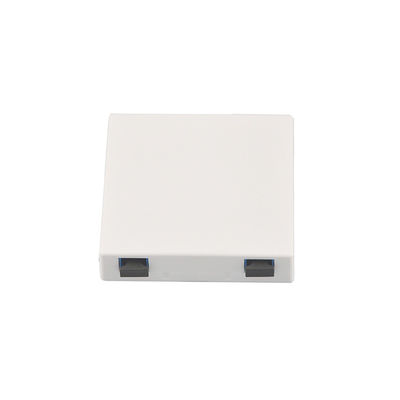 enchufe de pared de la placa frontal de la caja terminal 86 de la fibra óptica de los puertos de 18m m Ftth 2
