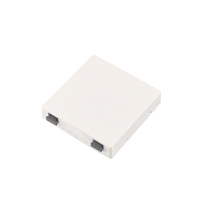 enchufe de pared de la placa frontal de la caja terminal 86 de la fibra óptica de los puertos de 18m m Ftth 2