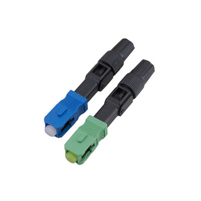 Cable de descenso rápido de APC 3x2m m del conector de la fibra óptica del SC FTTH