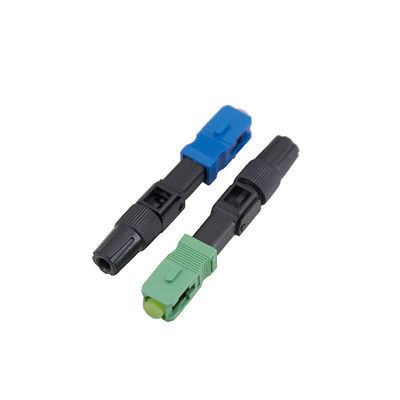 Cable de descenso rápido de APC 3x2m m del conector de la fibra óptica del SC FTTH