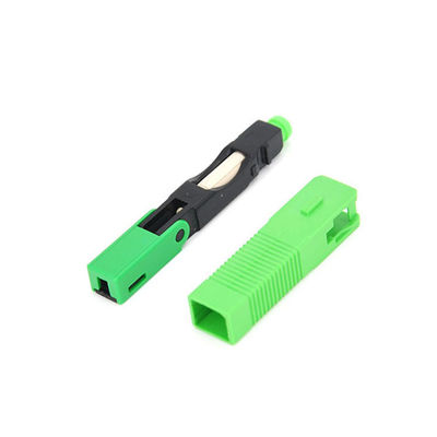 Verde rápido del solo modo del Sc 5002 del conector de Ripdo De MM Fiber Optic