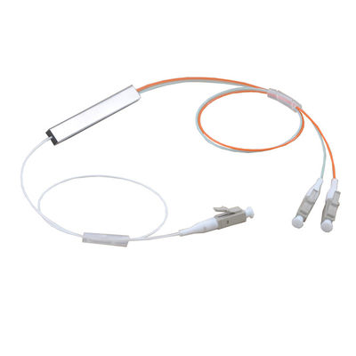 Sección de la virola del divisor FTTH del PLC de la fibra óptica del cable de OM2 1x2