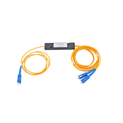 FBT fundió la ventana dual del ESTANTE del PLC del cable del divisor del PLC de la fibra óptica