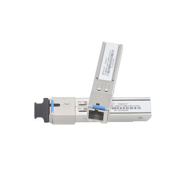 modo del módulo de Dbm 2.5Gbps Sfp del módulo 7 del transmisor-receptor del Sfp de la fibra de los 20km solo