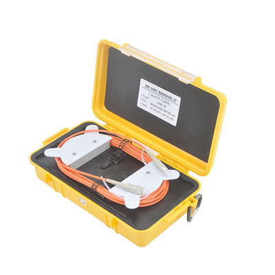La línea de extensión G657A2 caja del lanzamiento de la fibra telegrafía los 2km OTDR unimodales