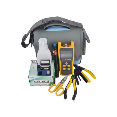 Herramienta de limpieza Kit Power Meter Fiber Cleaver de la fibra óptica de VFL FTTH 600