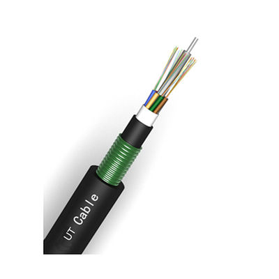 Acorazado subterráneo flojo acorazado del cable LSZH de la fibra del tubo GYTA53