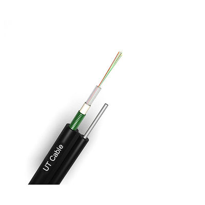 La base del cable de fribra óptica GYXTC8S 12 de la base del descenso de FTTX figura el tubo flojo central 8
