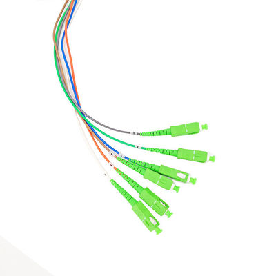 Cordón de remiendo de la fibra con varios modos de funcionamiento del DUPLEX TPU del cordón de remiendo del St de la PC OM1