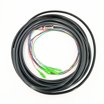 Cordón de remiendo de la fibra con varios modos de funcionamiento del DUPLEX TPU del cordón de remiendo del St de la PC OM1