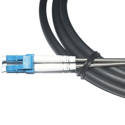 Duplex LC rugoso Fullaxs del cordón de remiendo de la fibra óptica de FTTA