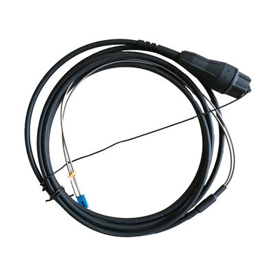 Duplex LC rugoso Fullaxs del cordón de remiendo de la fibra óptica de FTTA