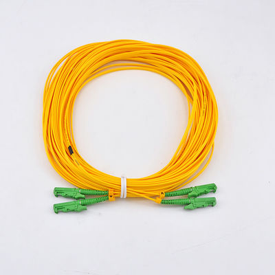 Modo a una cara del cordón de remiendo del Sc Lc de 3M UPC del cordón de remiendo de la fibra óptica E2000 solo