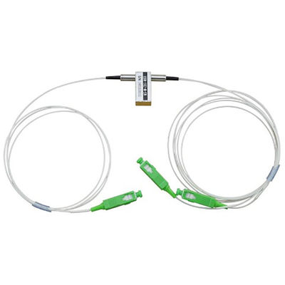 1x1 interruptor óptico mecánico del interruptor 5V DWDM MUX DEMUX no que traba