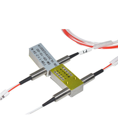 1x1 interruptor óptico mecánico del interruptor 5V DWDM MUX DEMUX no que traba